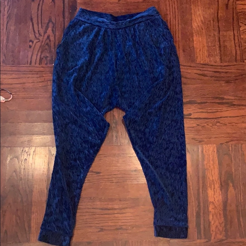 Free people harem pants blue size m/l festival